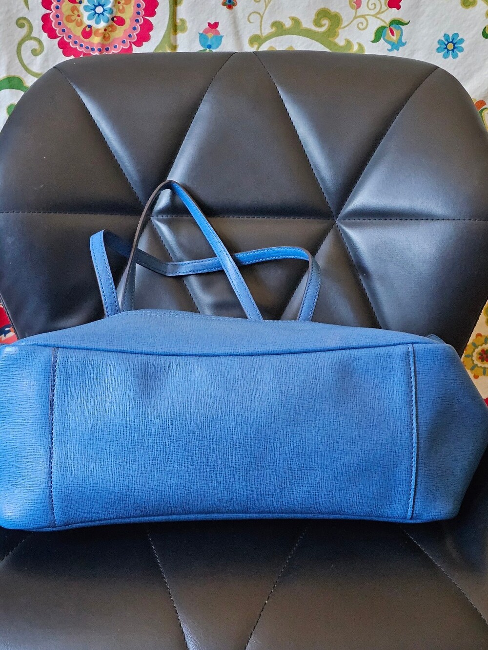 Coach Metro/City Saffiano Leather Tote - Picture 4 of 7